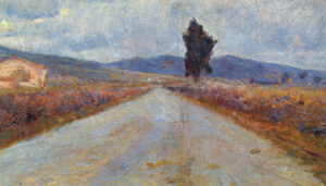 Modigliani - Landscape in the Toscana